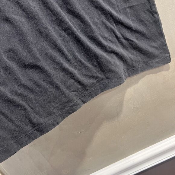 Anine Bing Eagle Vintage Bing Tee Washed Black Blue XS NEW - Picture 9 of 10